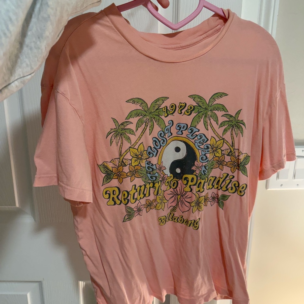 Billabong Peach Paradise Graphic Tee